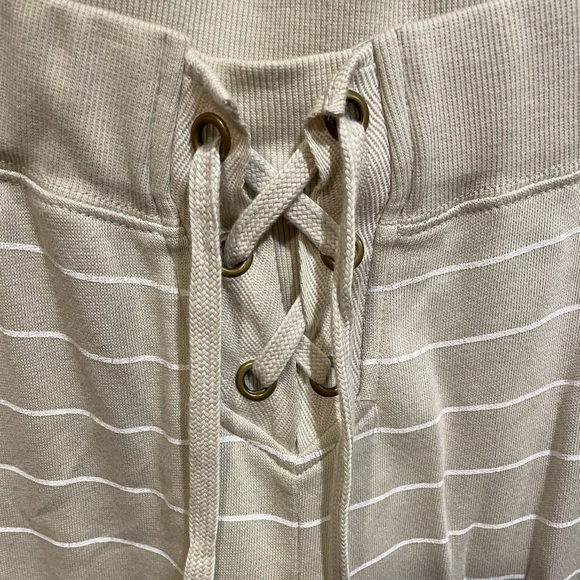 Vintage Havana Striped Lace Up Joggers - Picture 4 of 11